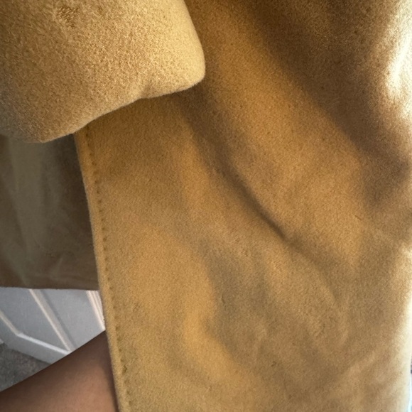 Halston Wool Cashmere Blend Camel Coat | Size 10 - Picture 9 of 9